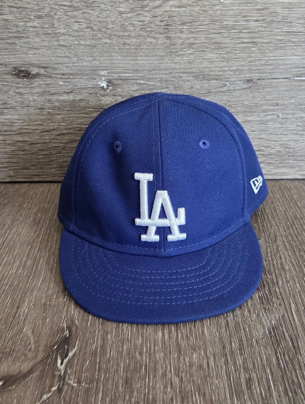 Infant Los Angeles Dodgers Blue New Era MLB Fitted Hat Sz 6